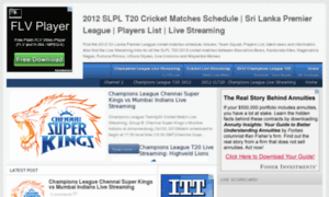 Slpl-t20-cricket.blogspot.com thumbnail