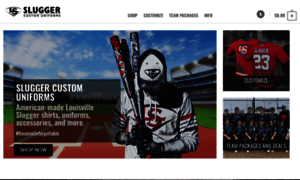 Sluggercustomuniforms.com thumbnail