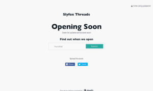 Slyfox-threads.myshopify.com thumbnail