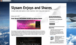 Slysamenjoys.blogspot.com thumbnail