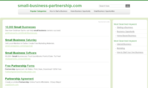 Small-business-partnership.com thumbnail