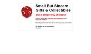 Small-but-sincere-gifts-collectibles.amazonwebstore.com thumbnail