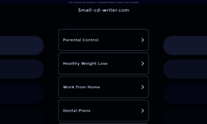 Small-cd-writer.com thumbnail