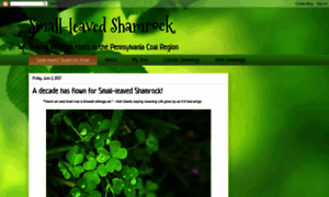 Small-leavedshamrock.blogspot.com thumbnail