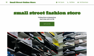 Small-street-fashion-store.business.site thumbnail