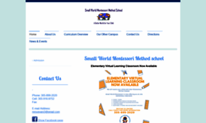 Small-world-montessori-school.org thumbnail