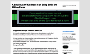 Smallactofkindness.wordpress.com thumbnail