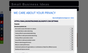 Smallbudgetbusiness.blogspot.com thumbnail