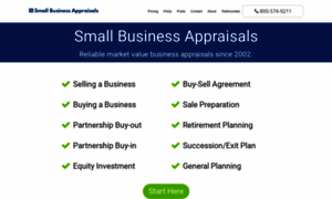 Smallbusinessappraisals.com thumbnail