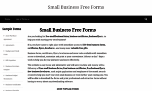 Smallbusinessfreeforms.com thumbnail