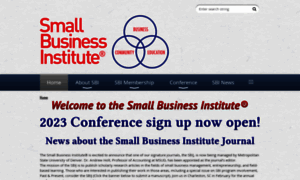 Smallbusinessinstitute.biz thumbnail
