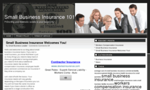 Smallbusinessinsurance101.net thumbnail