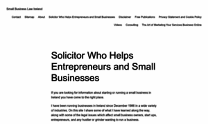 Smallbusinesslawireland.com thumbnail