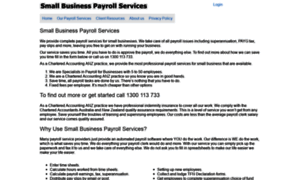 Smallbusinesspayrollservices.com.au thumbnail