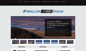 Smallcaplithiumstocks.agoracom.com thumbnail