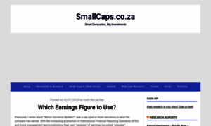Smallcaps.co.za thumbnail