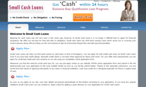 Smallcashloans.me.uk thumbnail