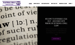 Smallclaimsadvisor.co.uk thumbnail