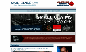 Smallclaimslawyer.ca thumbnail