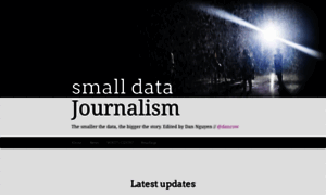 Smalldatajournalism.com thumbnail