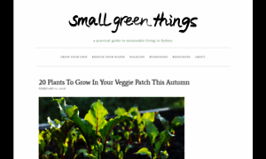 Smallgreenthings.com.au thumbnail