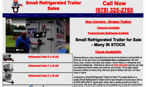 Smallrefrigeratedtrailersales.com thumbnail