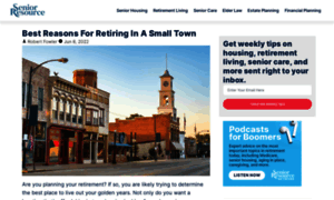 Smalltownretirement.com thumbnail