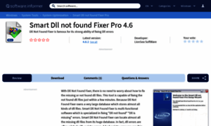 Smart-dll-not-found-fixer-pro.software.informer.com thumbnail