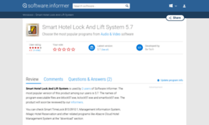 Smart-hotel-lock-and-lift-system.software.informer.com thumbnail