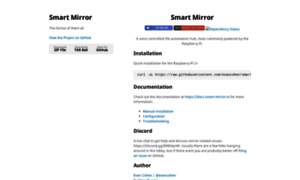 Smart-mirror.io thumbnail