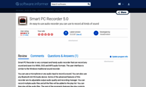 Smart-pc-recorder.software.informer.com thumbnail