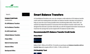 Smartbalancetransfers.com thumbnail