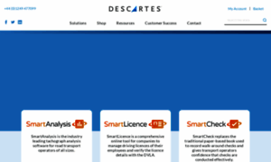 Smartcompliance.descartes.com thumbnail