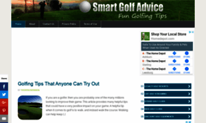 Smartgolfadvice.com thumbnail