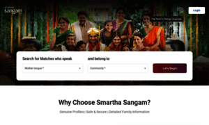 Smartha.sangam.com thumbnail