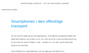 Smartphoneoversigt.dk thumbnail