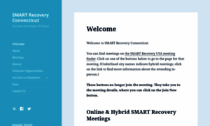 Smartrecoveryct.org thumbnail
