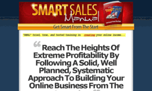 Smartsalesmanual.com thumbnail