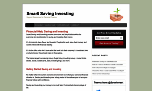 Smartsavinginvesting.com thumbnail