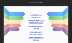 Smartsecurity.in thumbnail