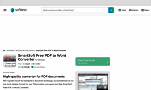 Smartsoft-free-pdf-to-word-converter.en.softonic.com thumbnail