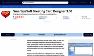 Smartsyssoft-greeting-card-designer.software.informer.com thumbnail