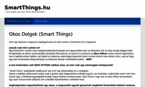 Smartthings.hu thumbnail