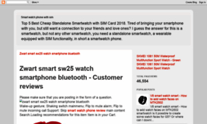 Smartwatchphonewithsim.blogspot.com thumbnail