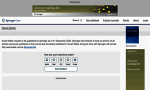 Smartwaterjournal.springeropen.com thumbnail