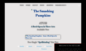 Smashingpumpkins.com thumbnail
