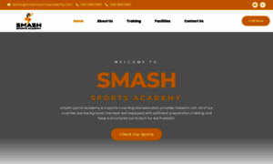 Smashsportsacademy.com thumbnail