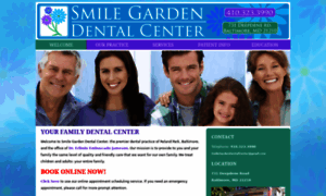 Smilegardendentalcenter.com thumbnail