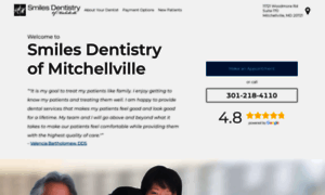 Smilesdentistryofmitchellville.com thumbnail