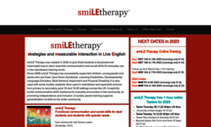 Smiletherapytraining.com thumbnail